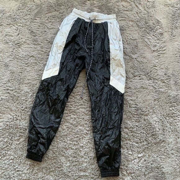 TWENTY Montreal Metallic Tyvek Colorblock Pants S - Picture 2 of 5
